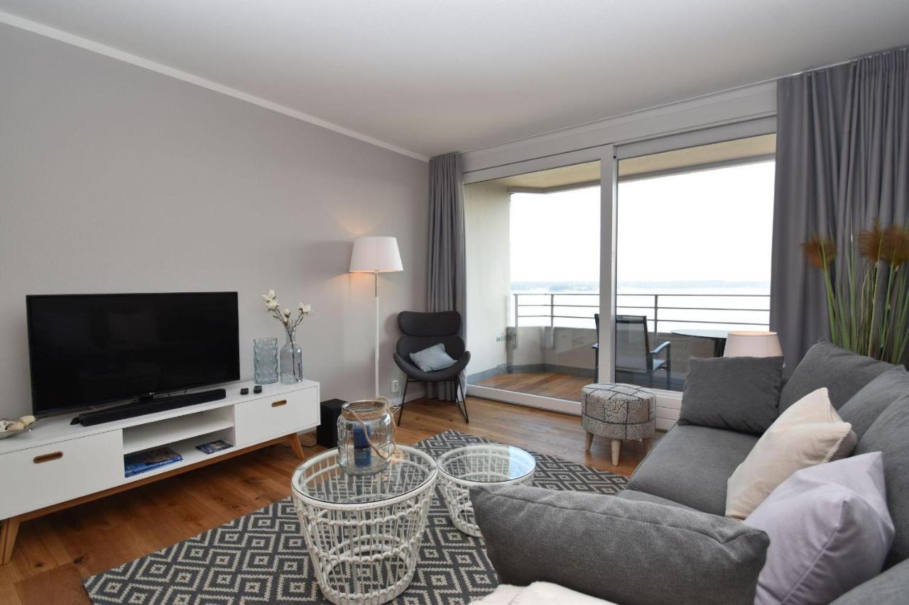 Fewo1846 - Intermar Lina K - Luxurioeses Apartment Im 6 Og Mit Balkon Und Meerblick Glücksburg Esterno foto