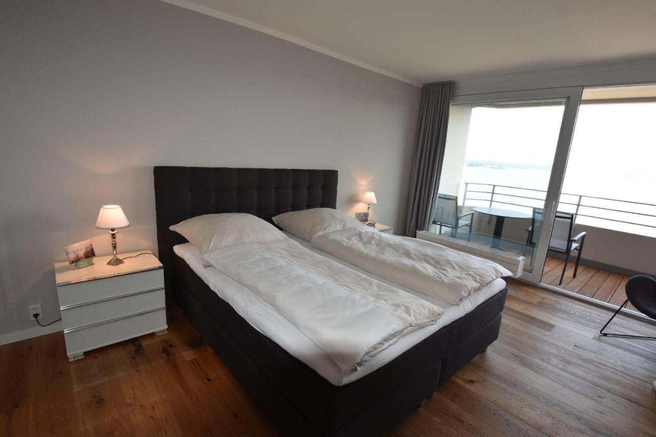 Fewo1846 - Intermar Lina K - Luxurioeses Apartment Im 6 Og Mit Balkon Und Meerblick Glücksburg Esterno foto