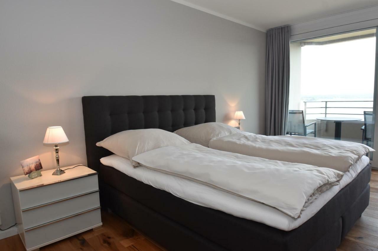 Fewo1846 - Intermar Lina K - Luxurioeses Apartment Im 6 Og Mit Balkon Und Meerblick Glücksburg Esterno foto